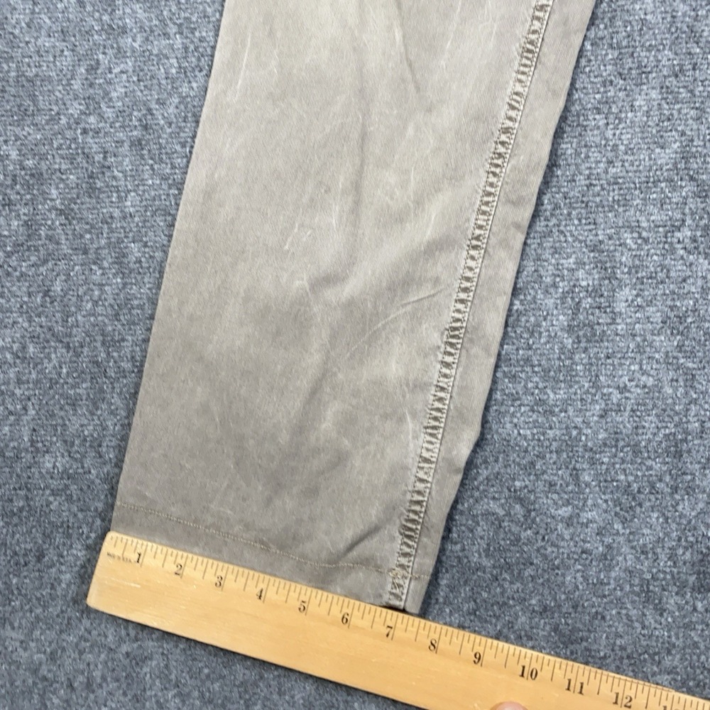 Gramicci Mens 36x32 (ACT 34x29.5) Rock Climbing Pants Olive Tan Micro Ribbed - Picture 14 of 15